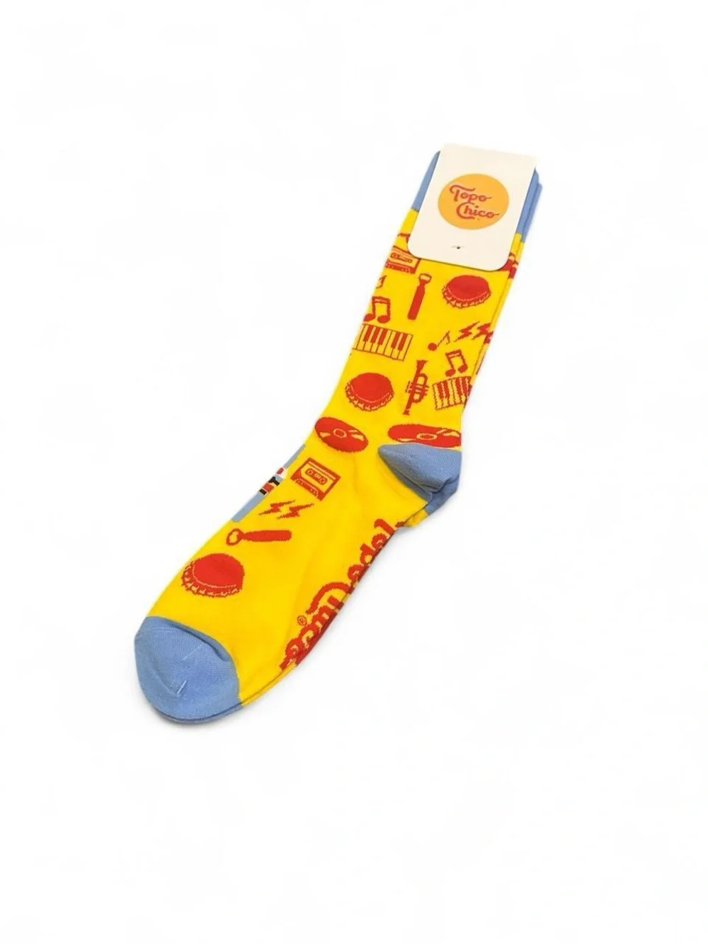 Topo Chico Crew Dress Socks NWT